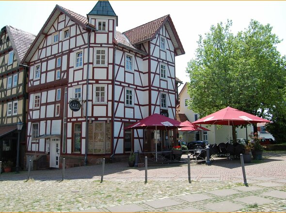 Seitenansicht Haus