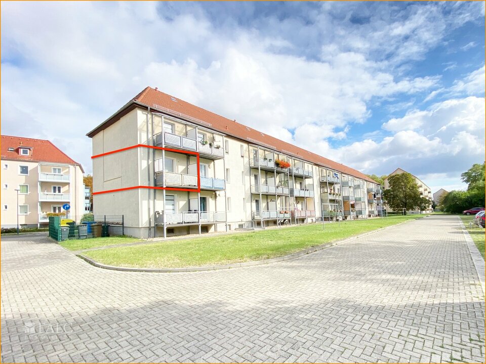 Balkonansicht Wohnung