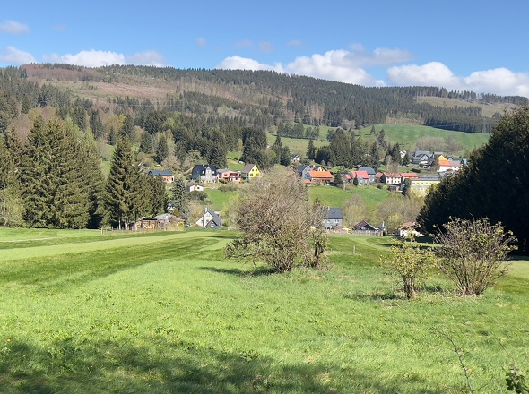 Aussicht neben dem Grundstück 