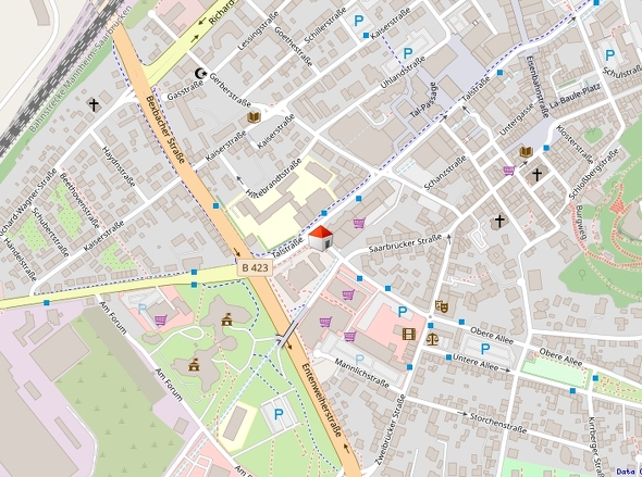 Lageplan 