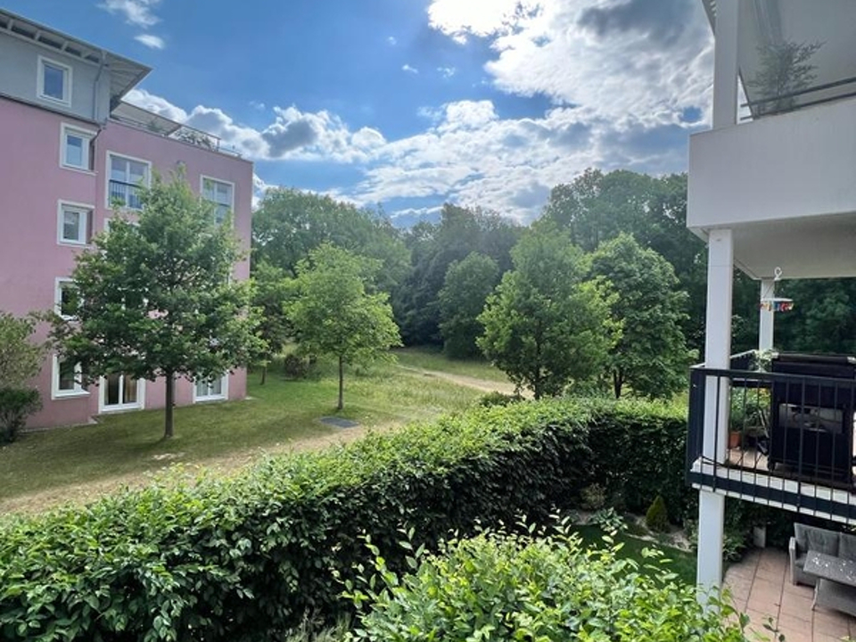 Balkon mit Aussicht