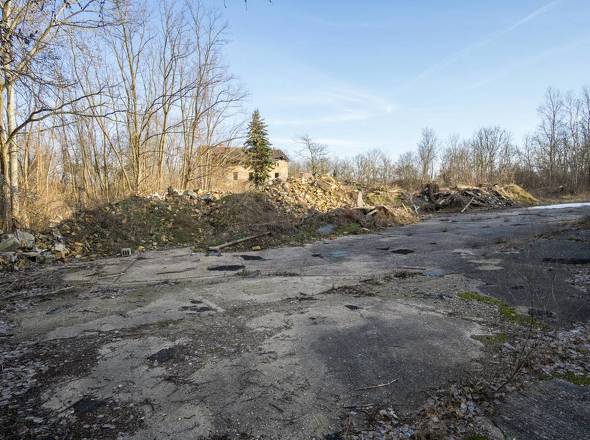 Blick Richtung Villa