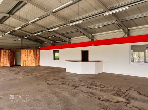 Halle Zugang Büro´s 