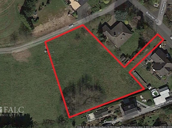 Eingrenzung Grundstück