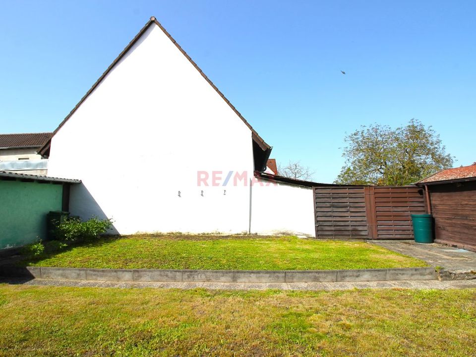 Garten keine Fenster links