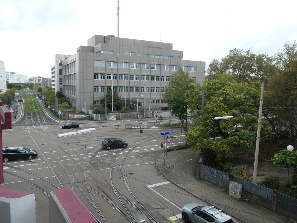 Blick vom Balkon