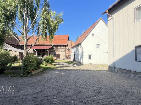 Hofansicht auf Haus 40