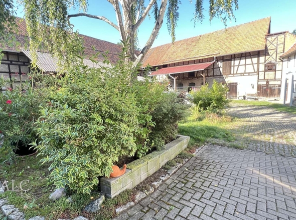 Hofansicht zur Scheune 