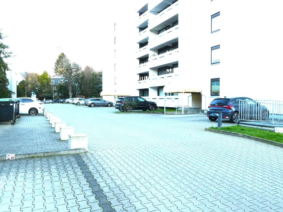 Zufahrt zum Stellplatz