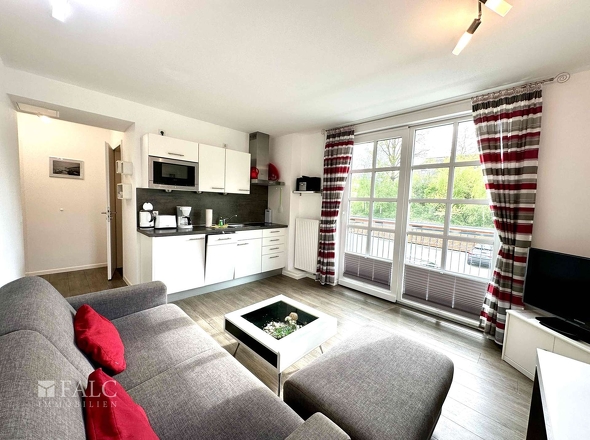 Wohnbereich mit Küche