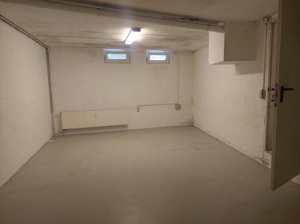 Abstellfläche im Untergeschoss