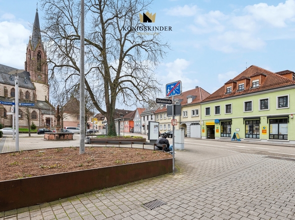 Spitzenlage: direkt am Marktplatz...