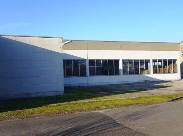 Ansicht Ost, LKW-Zufahrt