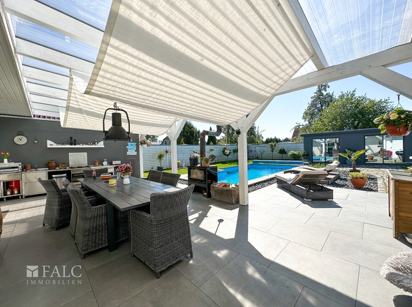 überdachte Terrasse 