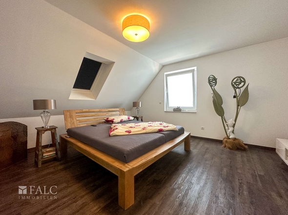 Schlafzimmer Dachgeschoss