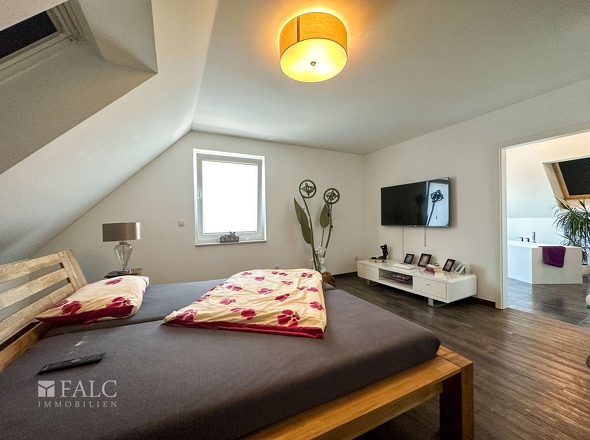 Schlafzimmer Dachgeschoss