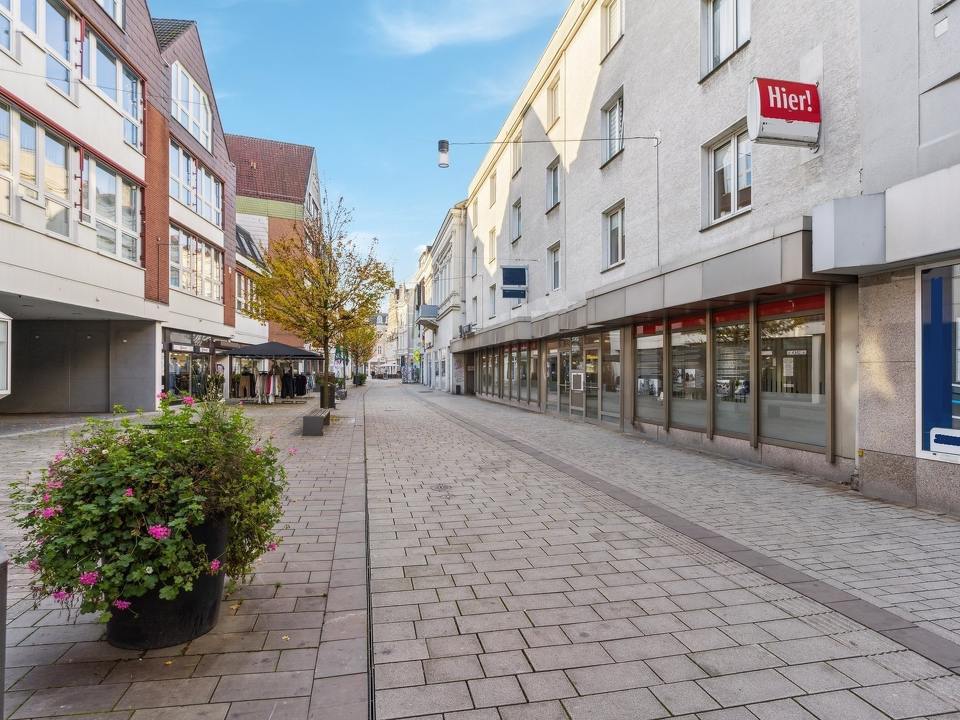 Ansicht Fußgängerzone