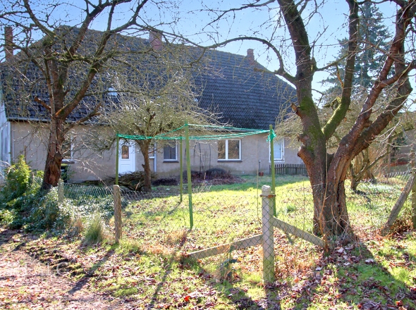 Hausansicht Eingang WE 1