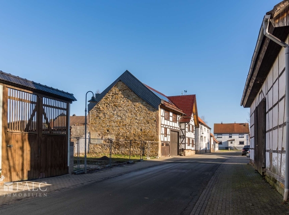 Ansicht von der Straße