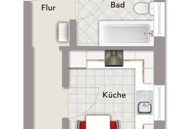 Visualisierung Grundriss