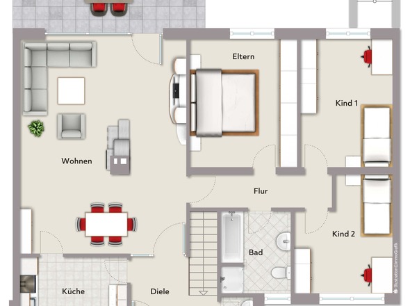 Grundriss Erdgeschoss