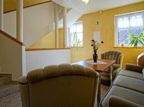 Treppenhaus im Obergeschoss