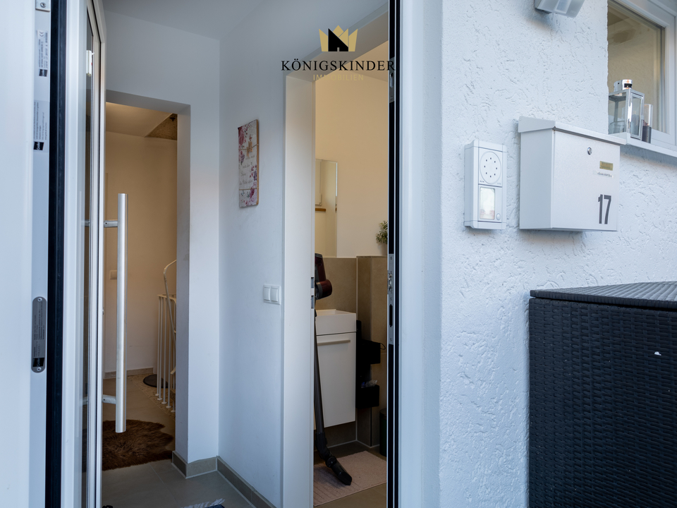 Eingangsbereich mit Gäste WC