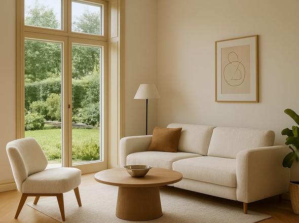 visualiertes Wohnzimmer