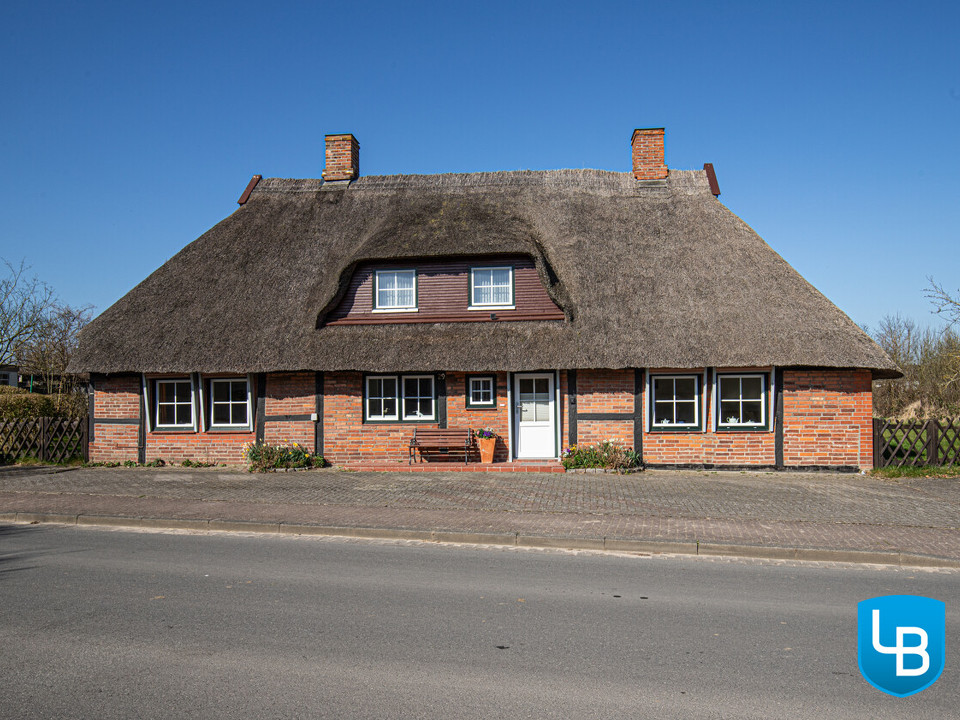 Historische Reetdachkate