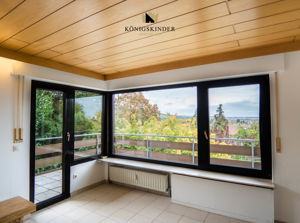 Aussicht Wohnzimmer EG