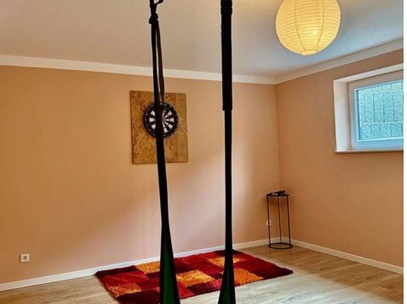 Yogaraum im Untergeschoss