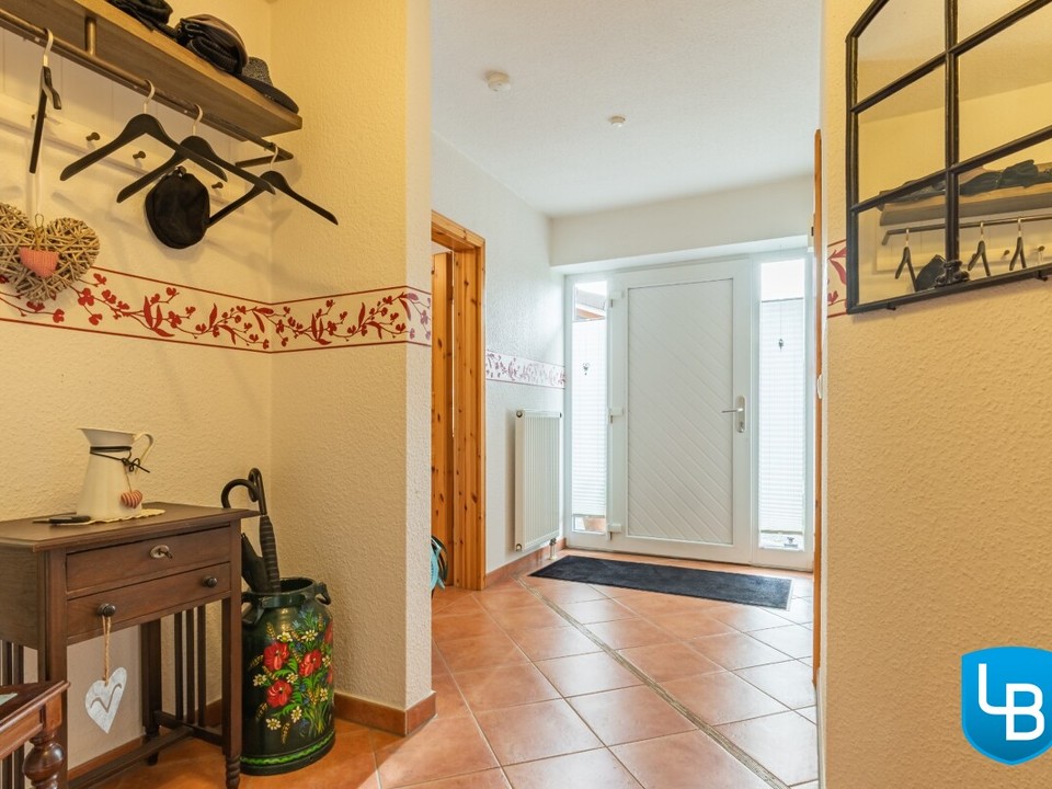 Platz für eine Garderobe