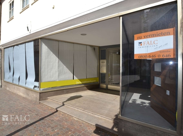 Ladenlokal-Eingang
