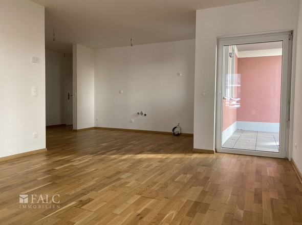 Wohnzimmer mit Küchenbereich