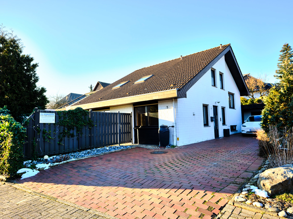 Haus Auffahrt