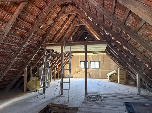 Dachausbau möglich