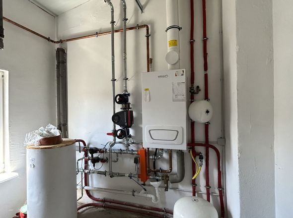 Heizungsraum Brennwerttherme