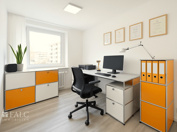 Büro Einrichtungsbeispiel