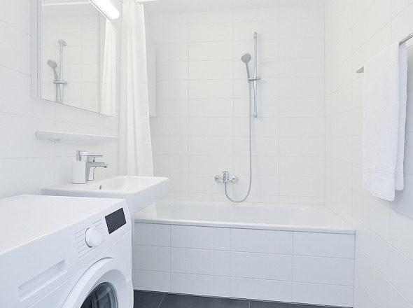 Bad Innenarchitekturbeispiel