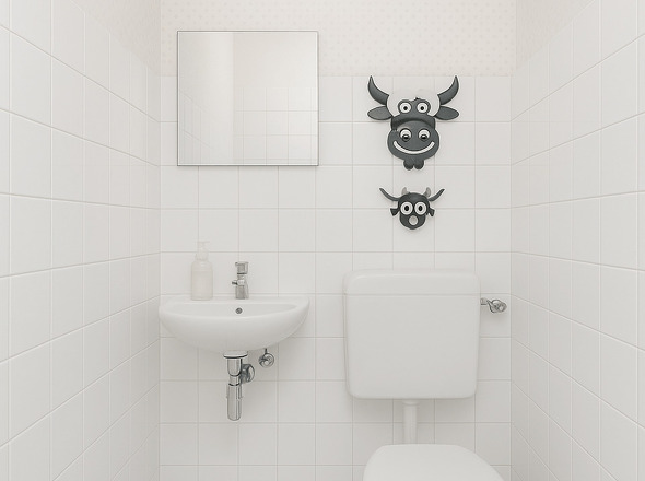 WC Weiß Gestrichen Vorschlag