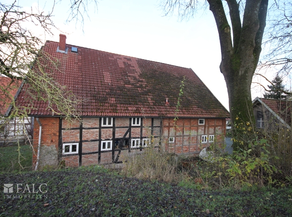 Seitenansicht Haus