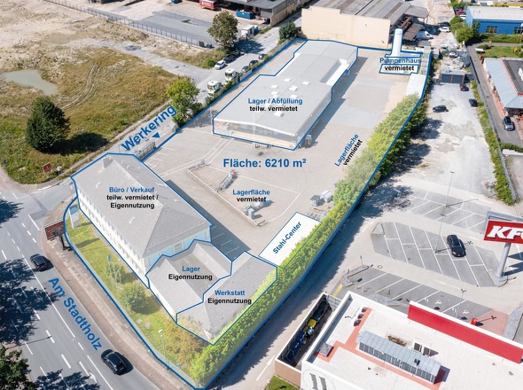 Verortung Gelände Am Stadtholz 43 