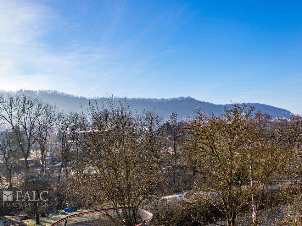 Blick zum Fuchsturm