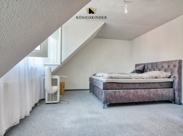 Schlafzimmer- Maisonette Wohnung