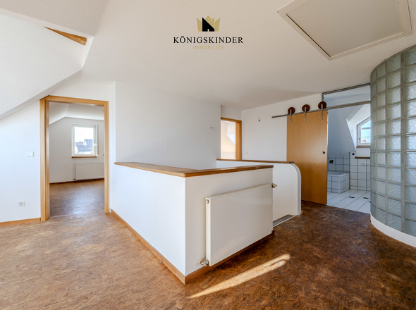 Auf der oberen Etage beginnt Ihr Wohlfühlbereich.