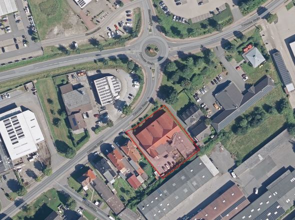 Luftaufnahme von oben