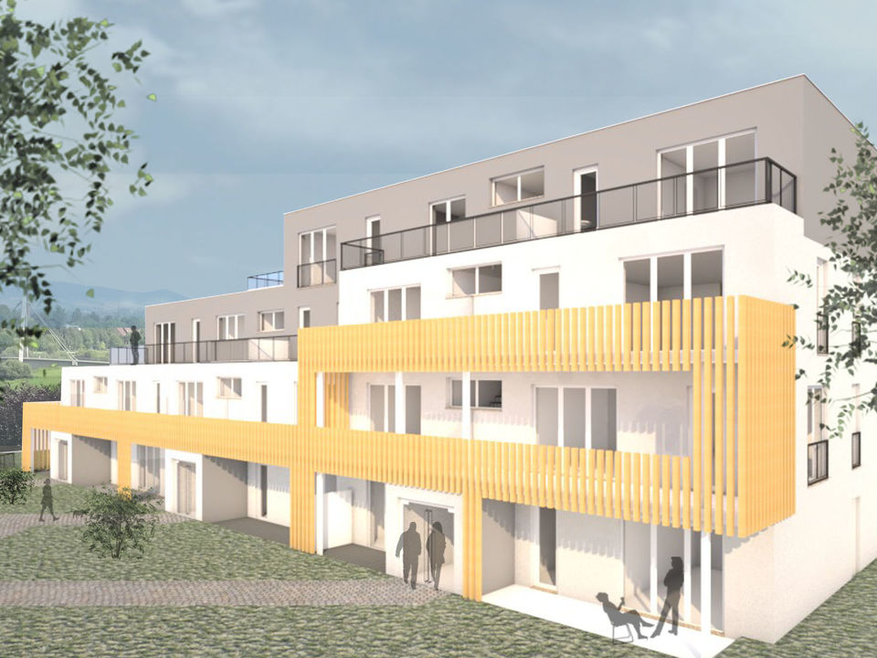 Visualisierung Hofseite