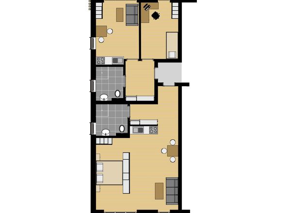 Single Wohnungen (nach Wunsch)