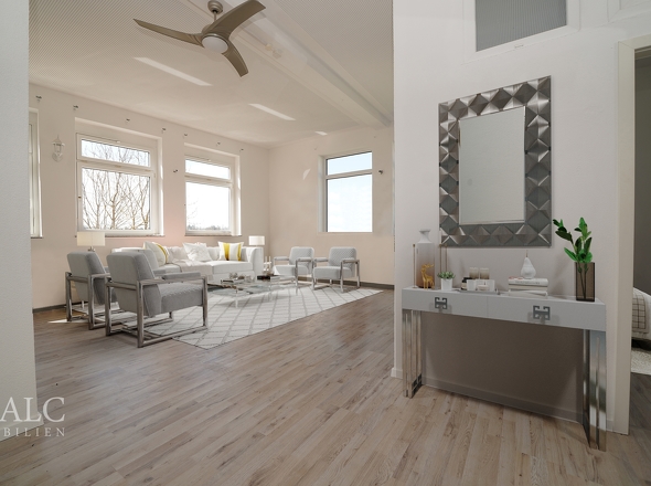 Visualisierter Wohnraum