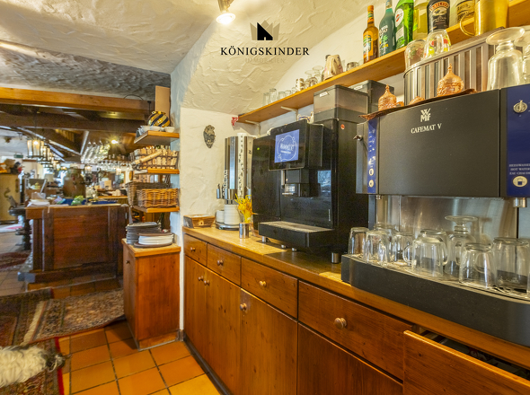 ein kurzer Blick hinter die Theke...